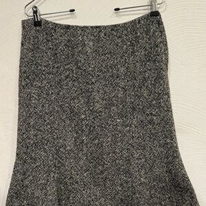 GAP Charcoal A-Line Skirt